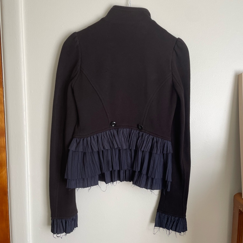 Free People Military Ruffles Ruffle Jacket - Picture 5 of 10